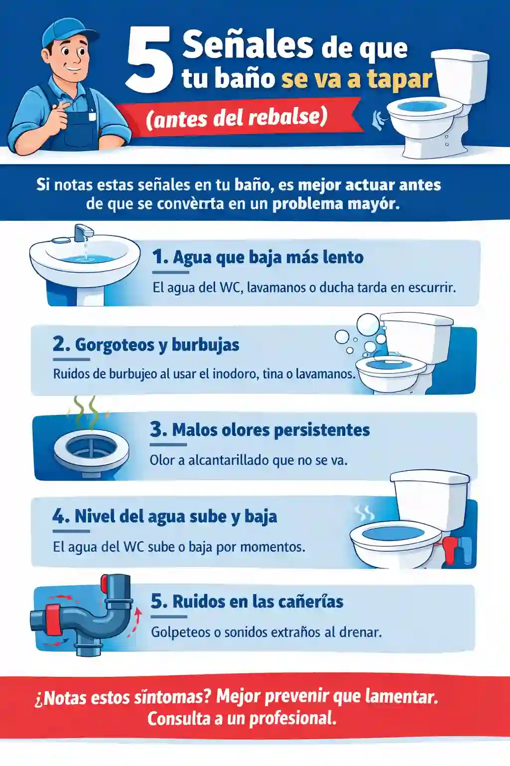 Tips para evitar el rebalse del depósito del baño en Santiago